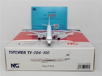 高麗航空 Ty-204-100 1/400 NG model Amazon | NG Model 1/400 完成品 Air Koryo Tupolev Tu-204-100